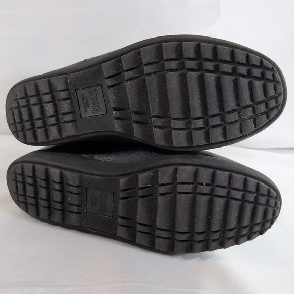 Cougar Vito-L Leather Boots Black Booties  8 Waterproof Side Zip Mid Calf Winter - Picture 7 of 16